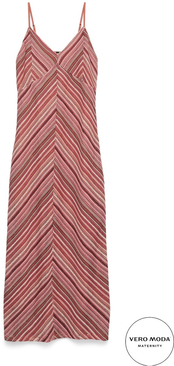 Vero Moda MATERNITY - VMMDEMI SINGLET DRESS JRS GA - Dames - Maxi jurken Coral Paradise