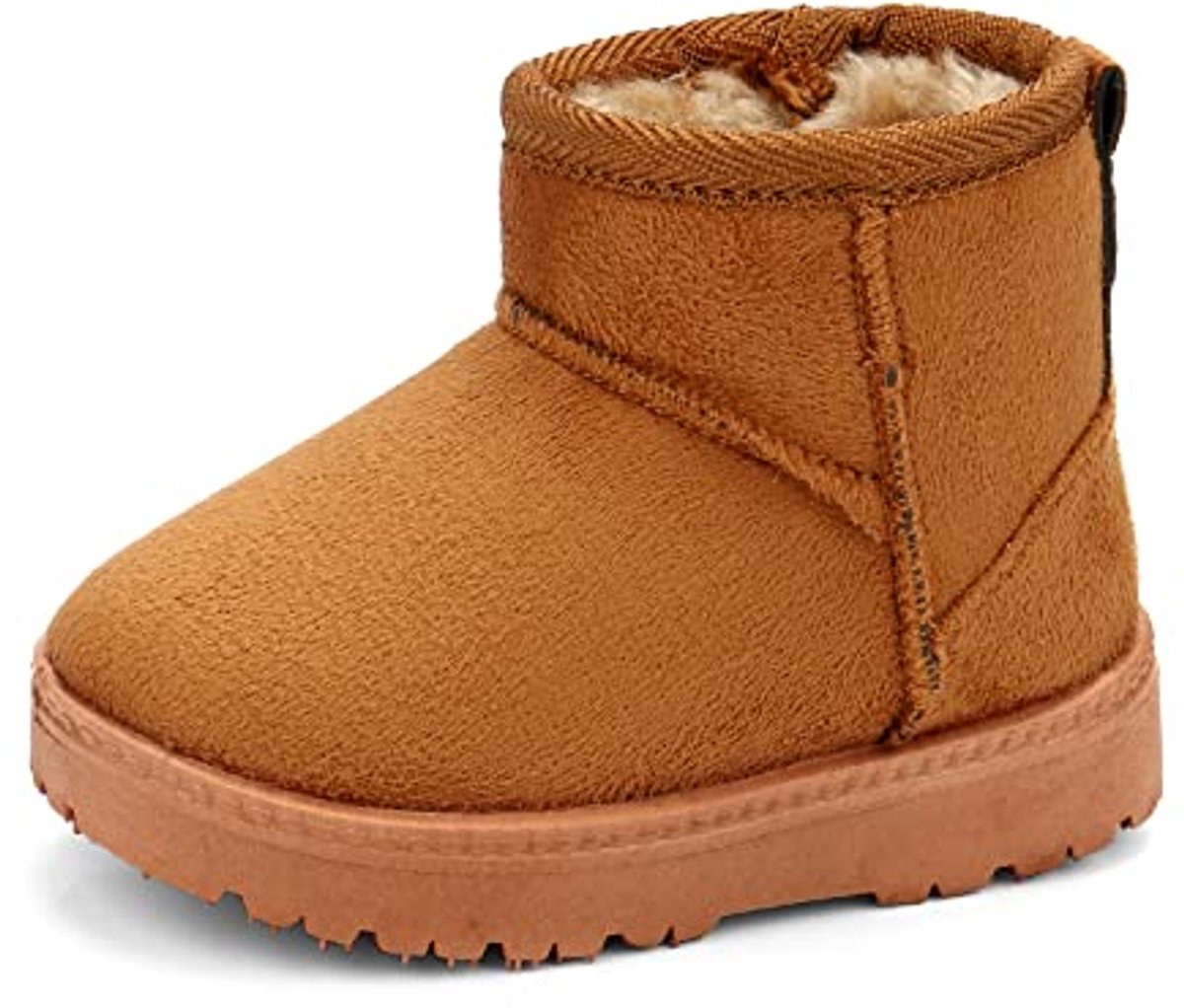 Warme Baby Winterlaarzen voor Peuters Pluche Schoenen met Zachte Rubberen Zool