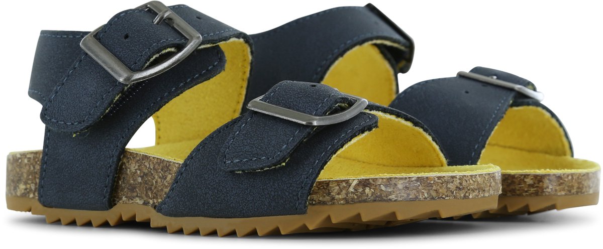 Go Banana's Sandaal – Blue - Sandalen Kind - Jongens - Dark Blue - Microleer - Maat 34