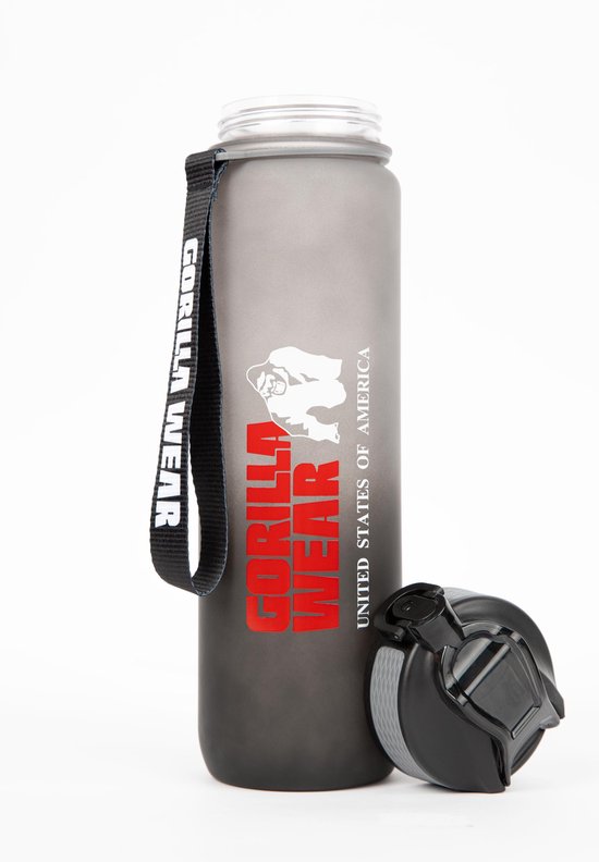Gorilla Wear Gradient Water Fles 1000 ml - Zwart/Grijs — afbeelding 5