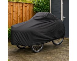 Maxxcovers Bakfietshoes Cargo Fiets met 3 Wielen - Waterdichte Hoes voor o.a Vogue, Cangoo & Babboe Bakfietsen - Fietshoes van 200D Polyester