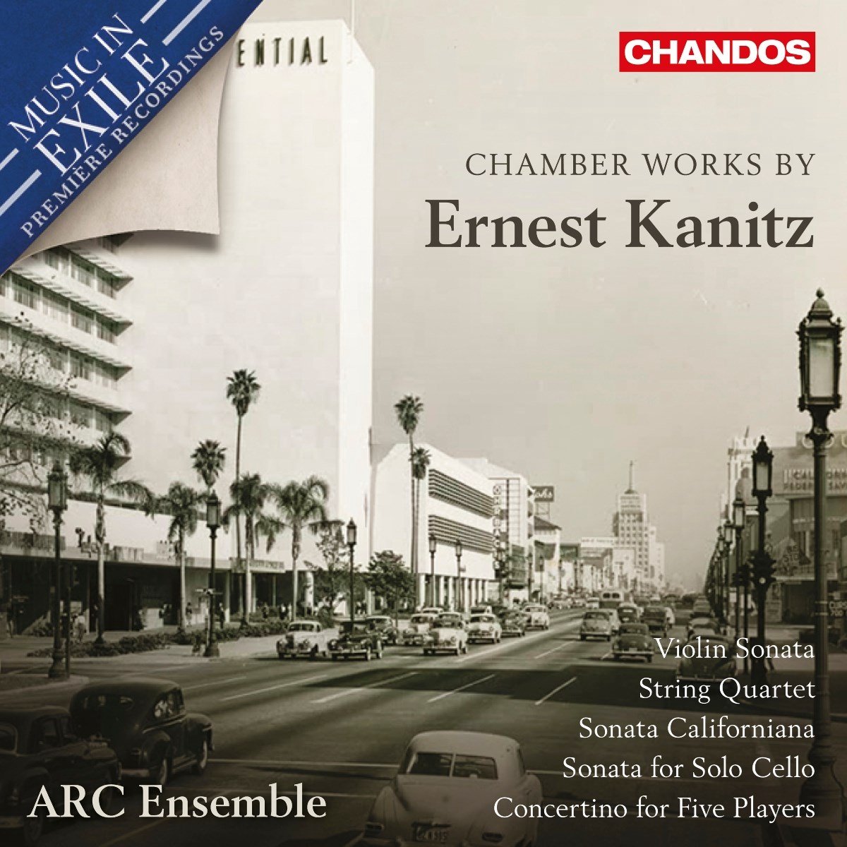 Arc Ensemble & Wallace Halladay - Chamber Works By Ernest Kanitz (CD)