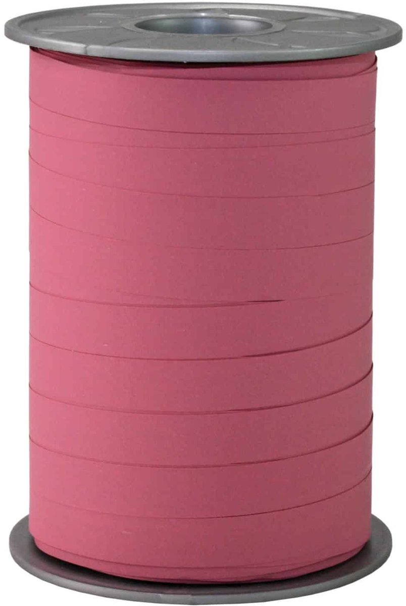 Krullint Paperlook Oudroze Mat - 10mm