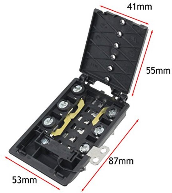 Echt Oven Fornuis Kookplaat Klemmenblok en Aansluitdoos