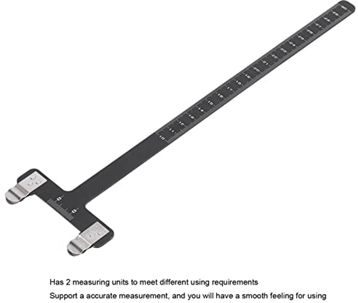 Recurve Bow T Ruler, Bow String T Shape Square Ruler String Measuring Tool for Composite Bow Recurve Bow
