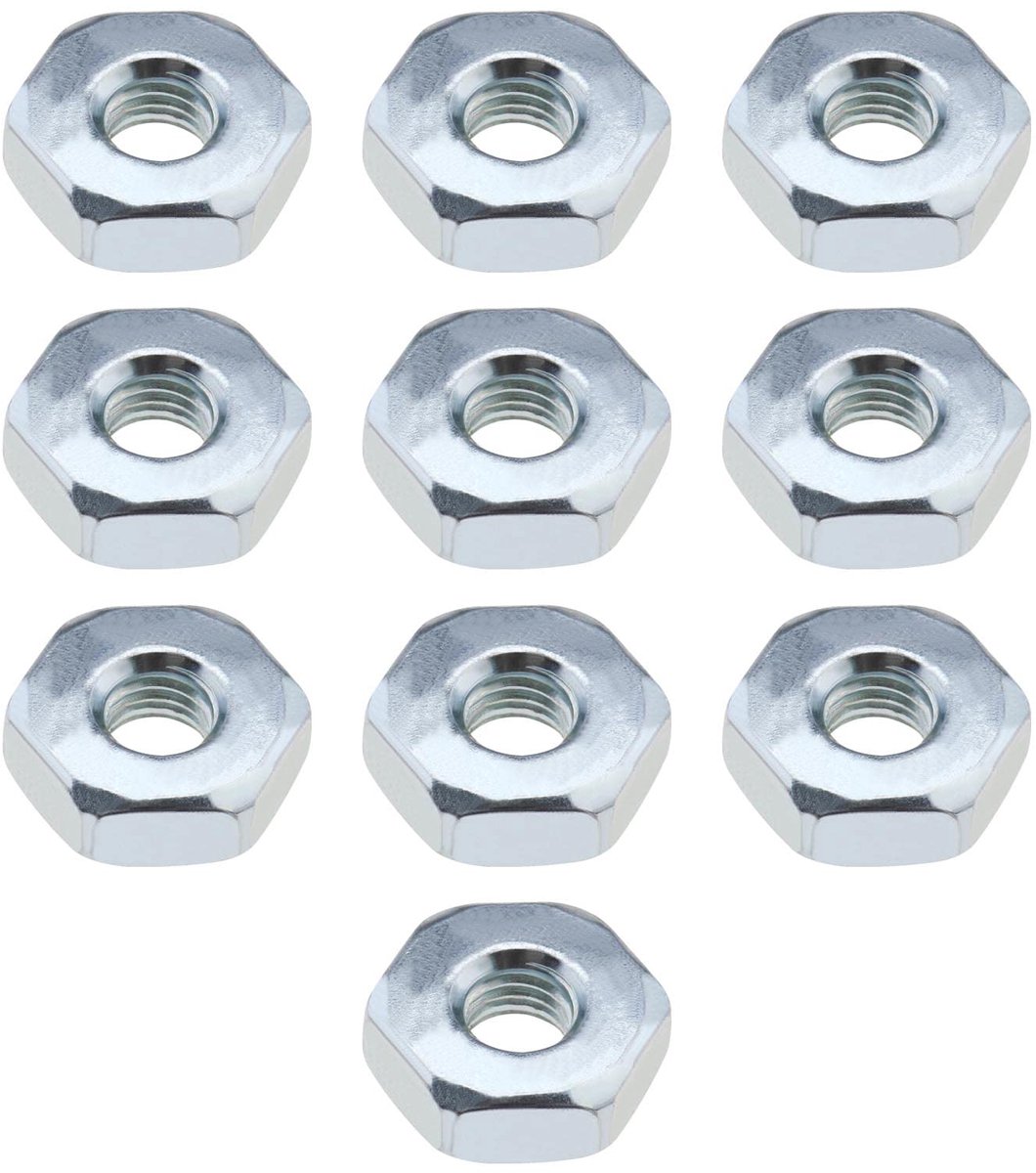 10pcs Chain Sprocket Cover Bar Nut 0000 955 0804/0000 955 0801 Compatible with STIHL MS171 MS181 MS192T MS211 MS231 MS251 MS291 MS311 MS361 MS362 Chain ingketting saw