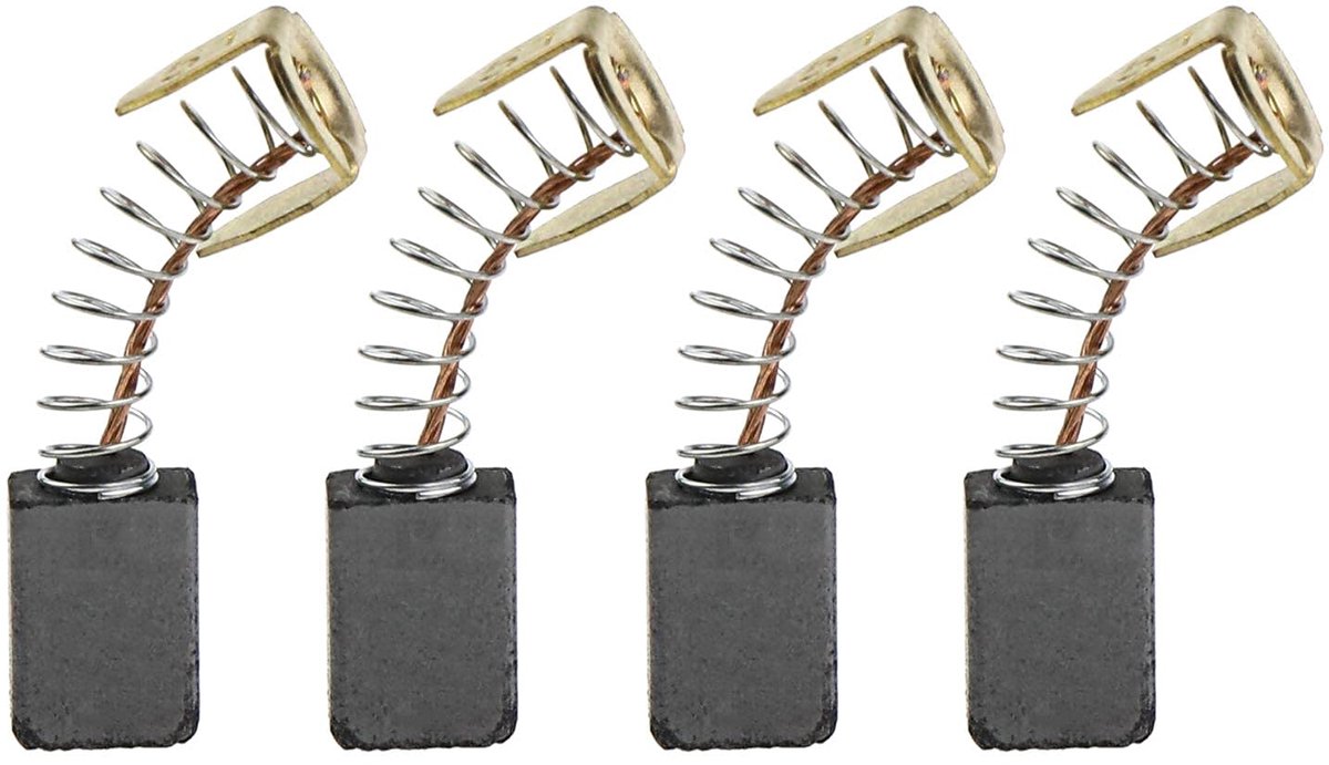 4x 12x8x5mm Carbon Brushes Compatible with MHT710 MHT 710 E13 Power Tool Trimmer Replacement Accessories