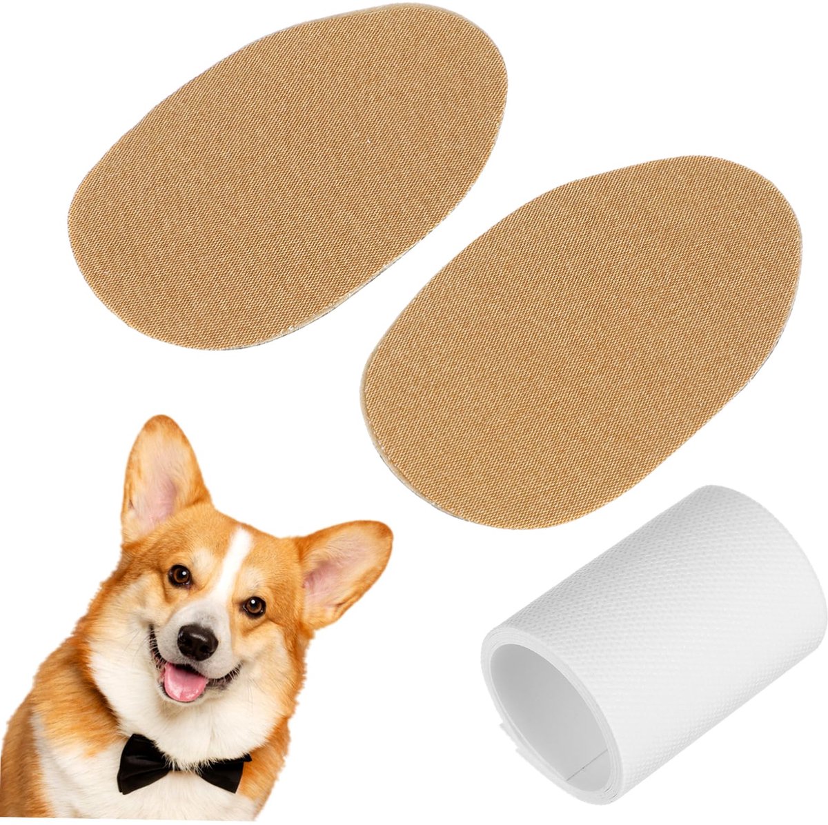 Supvox Dog Ear Stand Up Aid Dog Ear Care Kit Dogs Ear Support Tools for Standing Ears Support for Puppies and Adults Dogs Stand Up Aid for Ear Correction