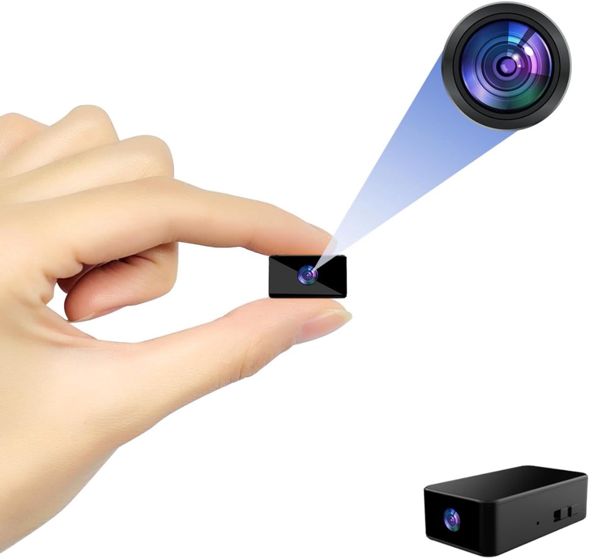 Verborgen Camera - Spy Camera - Spionage - Zwart