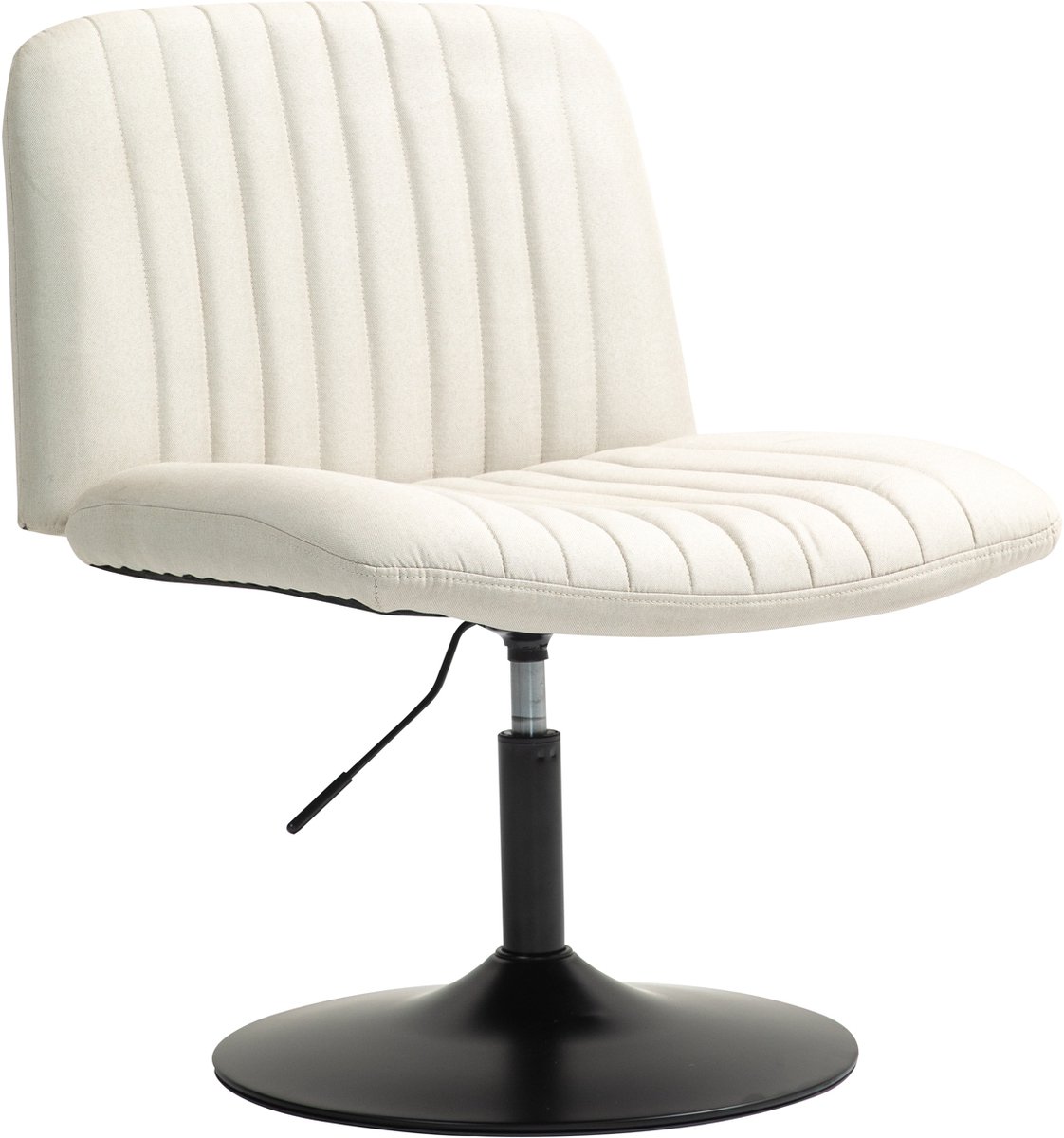 SVITA EMILY loungestoel - in hoogte verstelbaar 360° draaibaar beige
