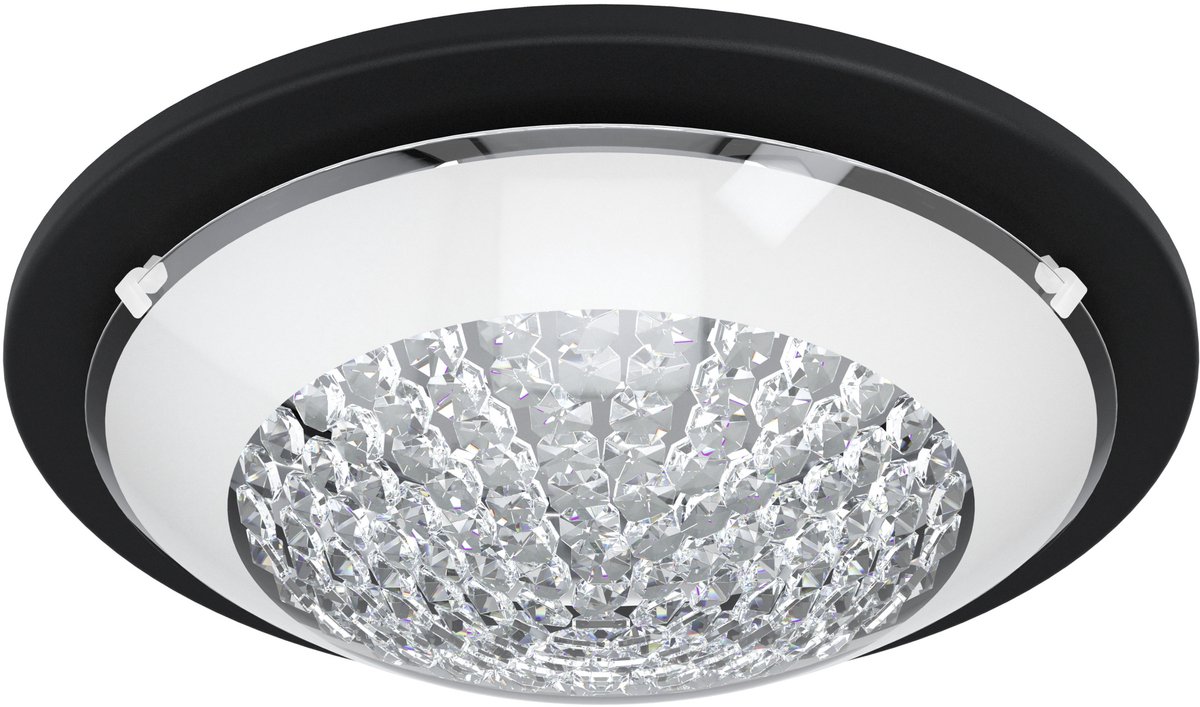 EGLO Acolla 1 Plafondlamp - LED - 29 cm - Zwart