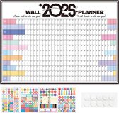 Muurplanner Jaaroverzicht - Planning & Organisatie - Groot... - Bol