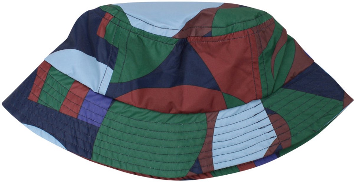 Blue Purple Trops regenhoed / Bucket Hat van Danefae