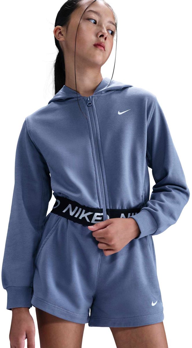 Nike Pro Fleece Full-Zip Hoodie – 147/158cm Kids World Indigo