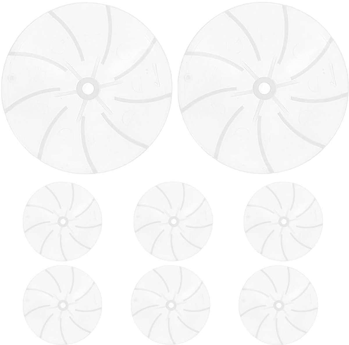 8 replacement wings for hair dryers, plastic fans for hair dryers, hair dryers, fans, fans