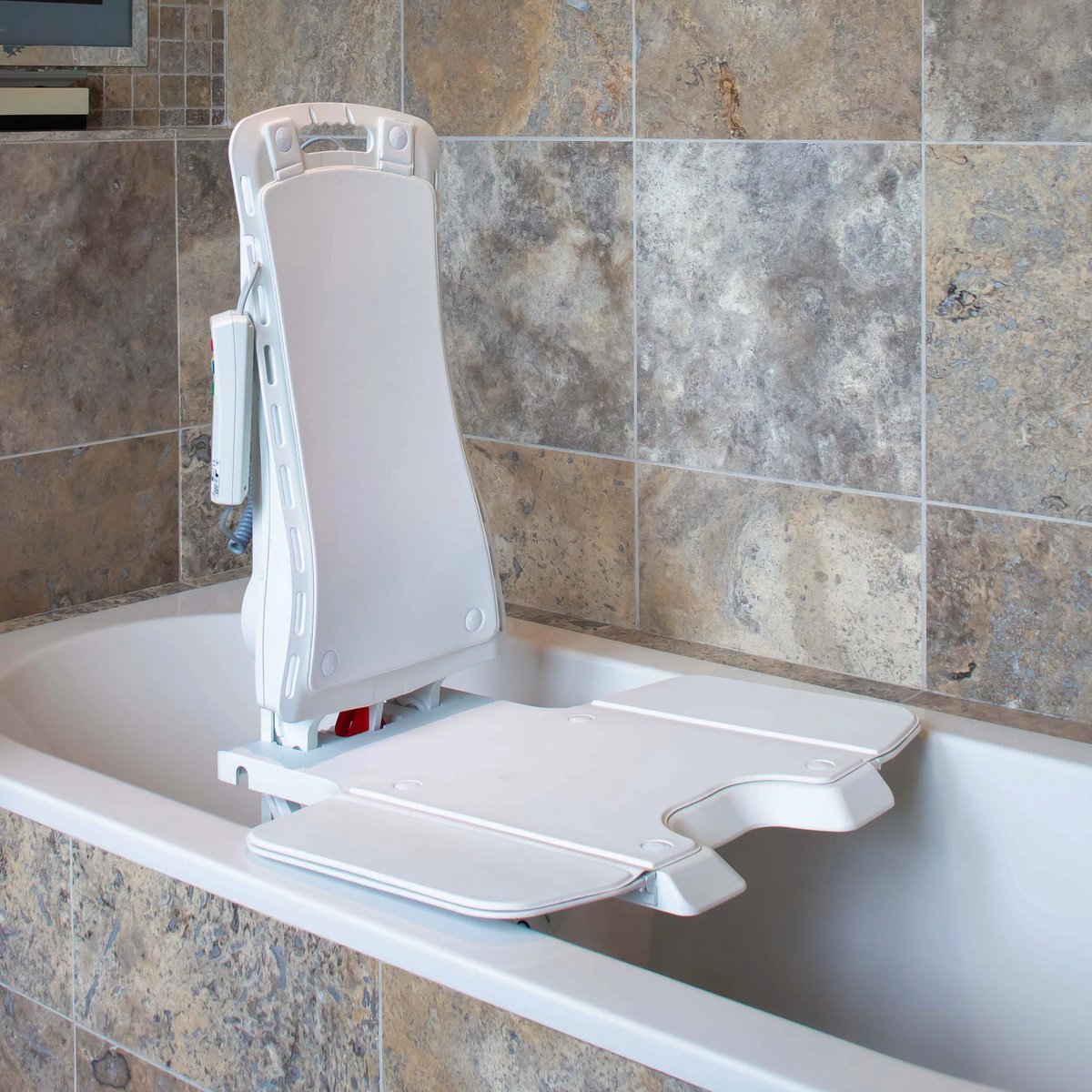 Badlift Bellavita Nova - Comfort - Wit - Badlift met afneembare rugleuning - Belastbaar tot 140 kg - Gemaakt in de EU – 5 jaar garantie