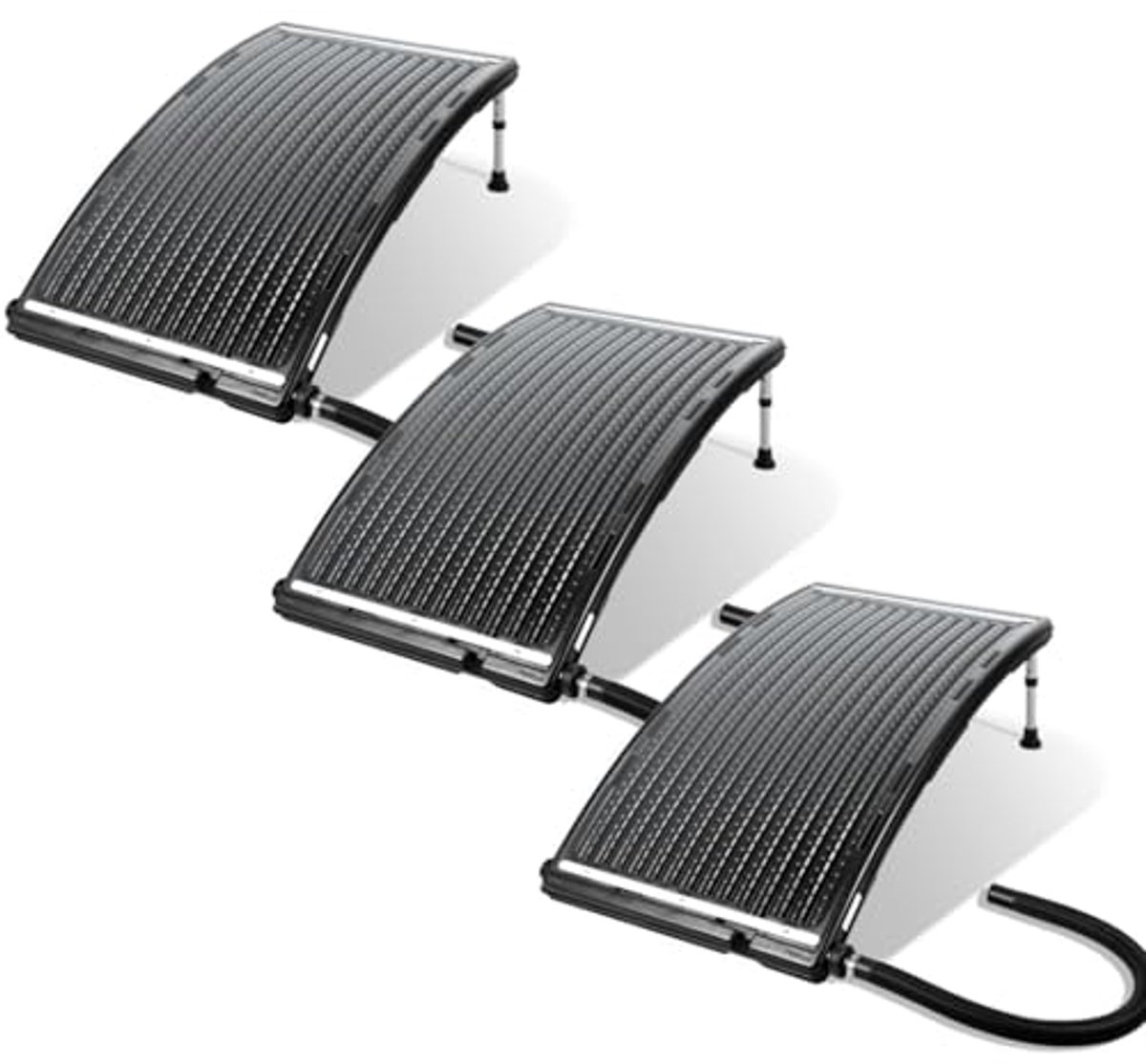 Zonne-energie zwembadverwarming - 3 set voor efficiënte zwembadverwarmin