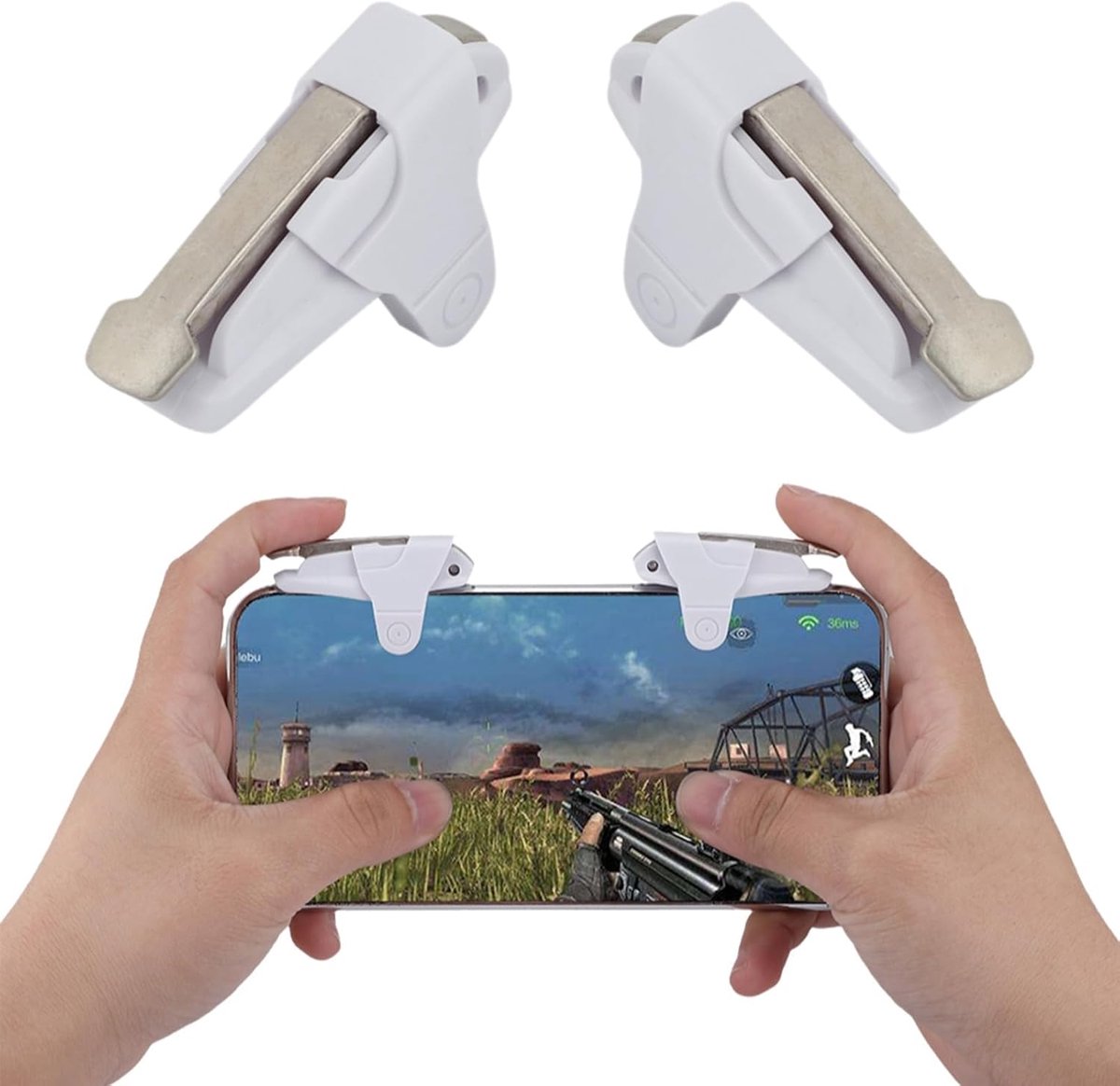 Gaming Trigger Joystick - Mobiele Game Controller - Draagbare Hulpknoppen voor PUBG