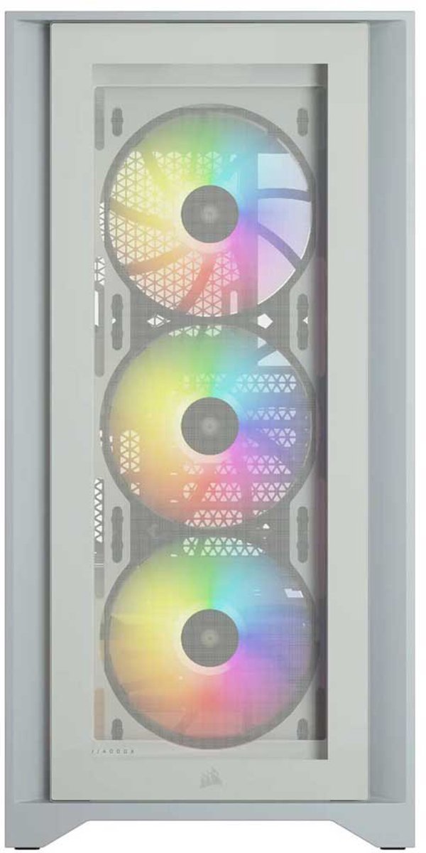 Corsair iCUE 4000X RGB Midi Tower Wit
