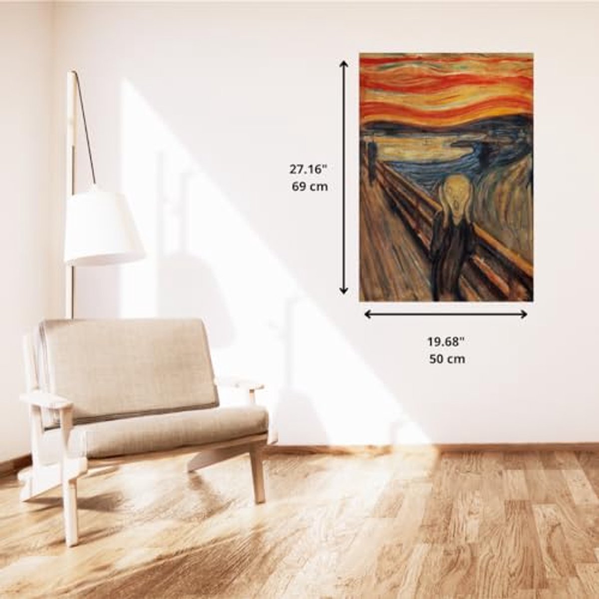Puzzel van Munch - L'Urlo - 1000 Stukjes - Museum Collectie