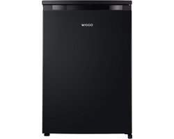 Wiggo WL-TT82D(B) - Tafelmodel koelkast - Vrijstaand - 126 L – Energieklasse D – Mechanische regeling – Zwarte uitvoering - Geen vriesvak