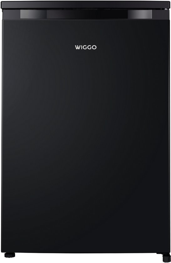 Tafelmodel koelkast 126L zwart Wiggo WL-TT82D energiezuinig A+ vrijstaand laag geluid zonder vriesvak