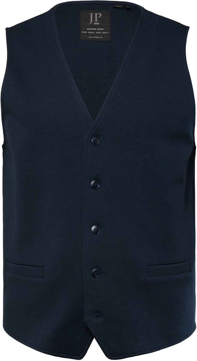 JP 1880 - Heren - Jersey vest NEW YORK FLEXNAMIC® business mix en match - Klassiek zwart - Maat L