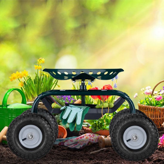 Relaxdays 4x steekwagenwiel 4.1/3.5-4 - reservewiel - bolderkarwiel - stalen velg - grijs van Relaxdays — afbeelding 4