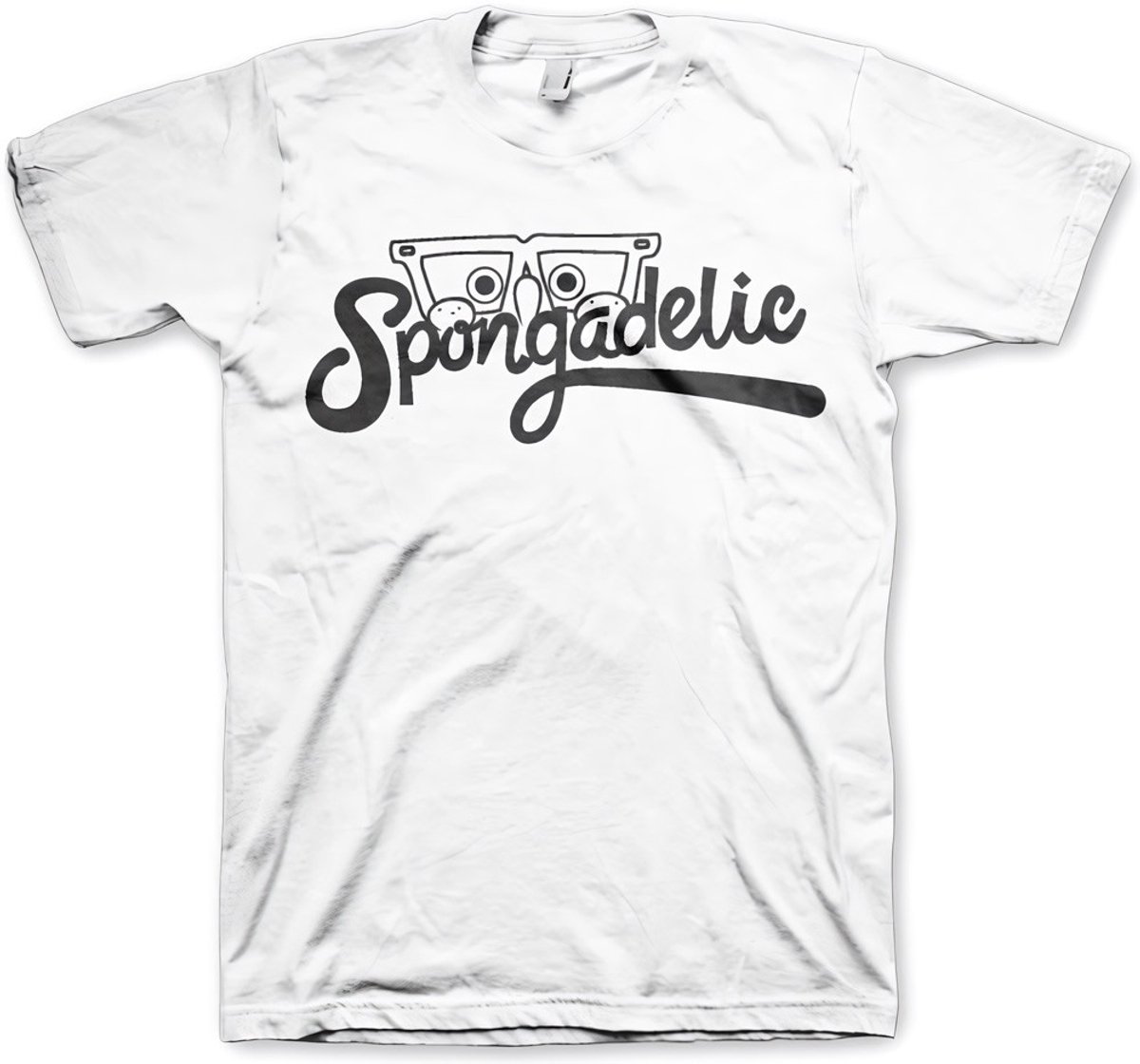SpongeBob SquarePants Spongadelic T-Shirt White-M