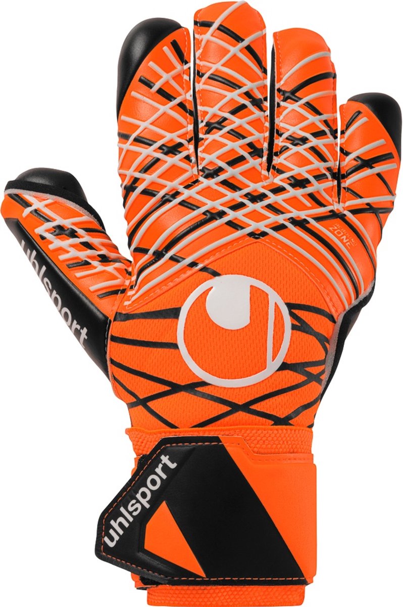 Uhlsport Super Resist+ Hn Keepershandschoenen Oranje 5.5