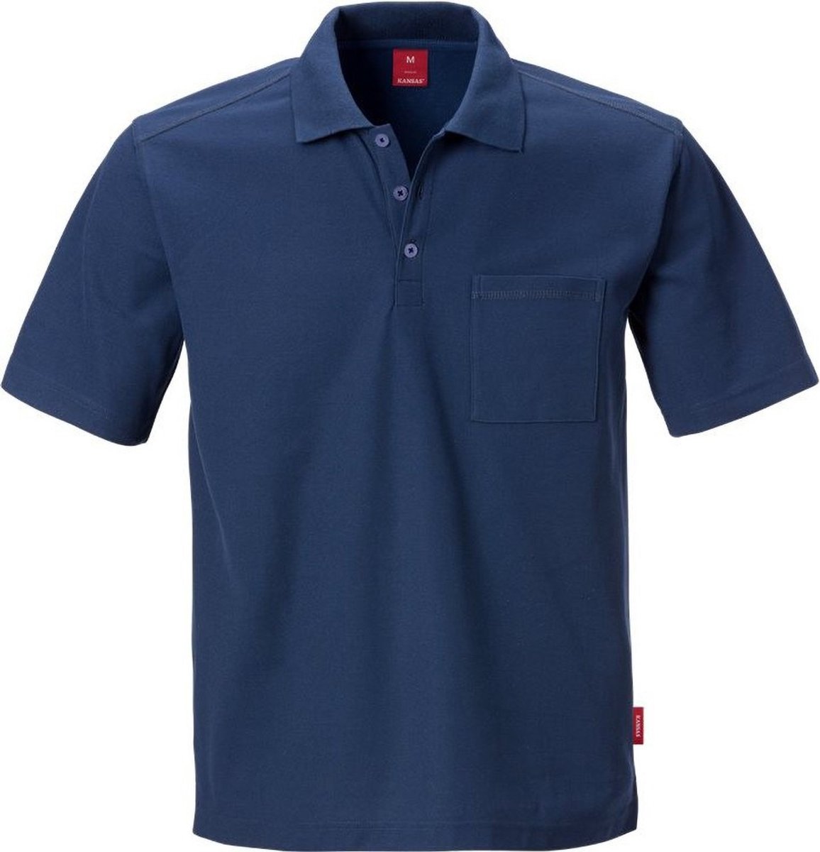 Kansas Poloshirt Kurzarm Poloshirt 7392 PM Marineblau-L