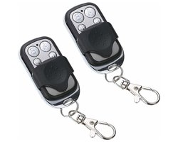 2-delige universele afstandsbediening, 433MHz universele deurafstandsbediening voor automatische garagedeuren