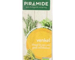 Piramide Kruidenthee Bio Venkel - 3 x 20 stuks - Voordeelverpakking