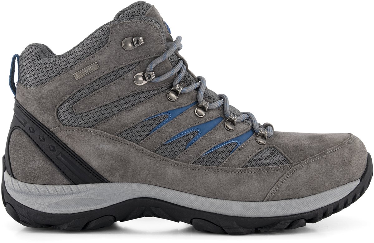 Travelin’ Skodborg Heren Halfhoge wandelschoenen Waterdicht Grijs