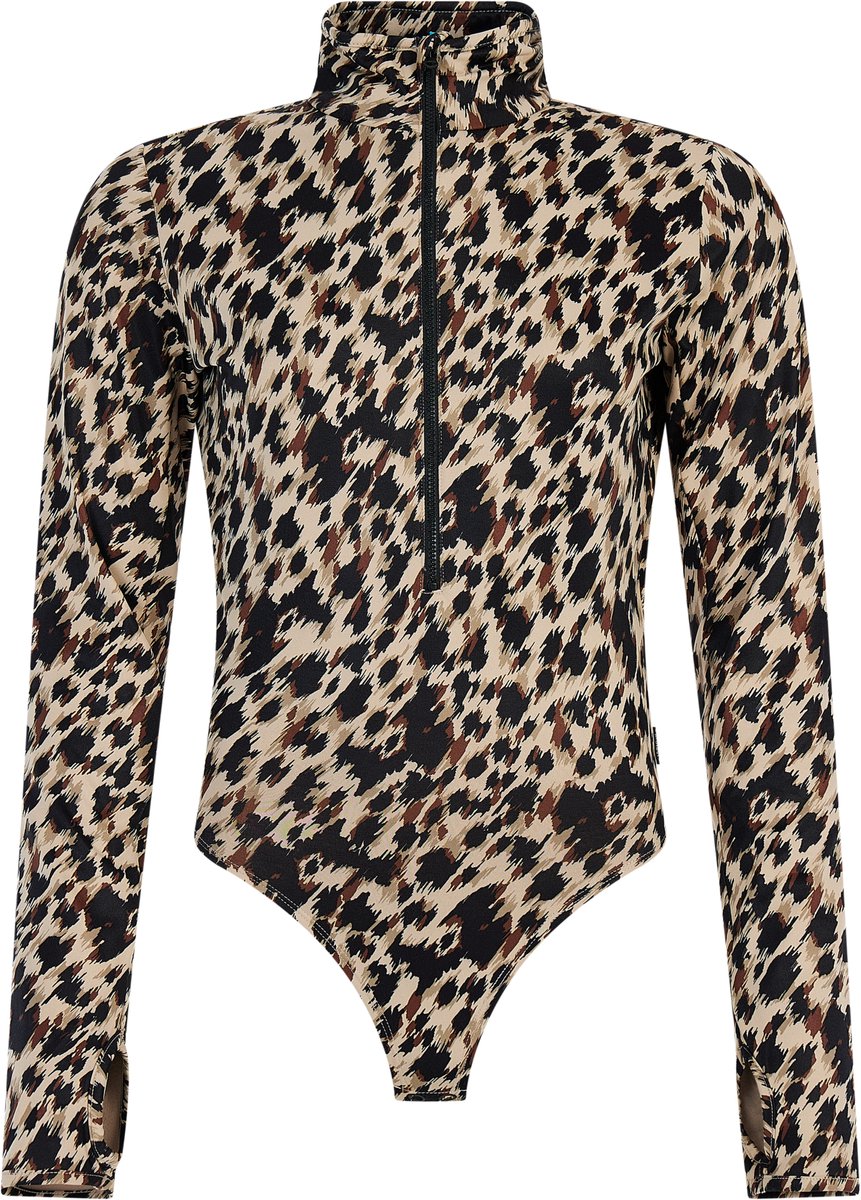 Protest PRTCosmic Skipully Dames Body 1/4 rits Beige