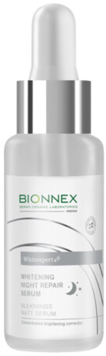 Bionnex - Whitexpert Whitening Night Repair Serum - 3 x 20 ml - Voordeelverpakking