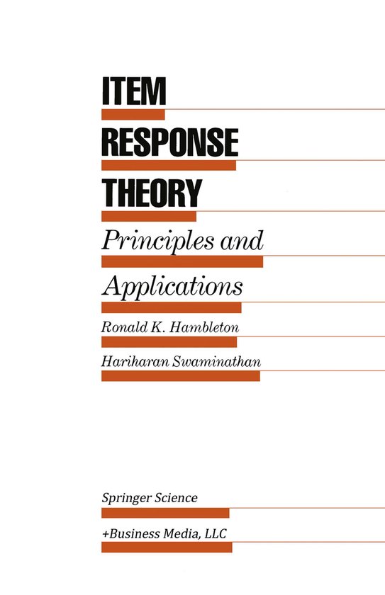 Item Response Theory - cover