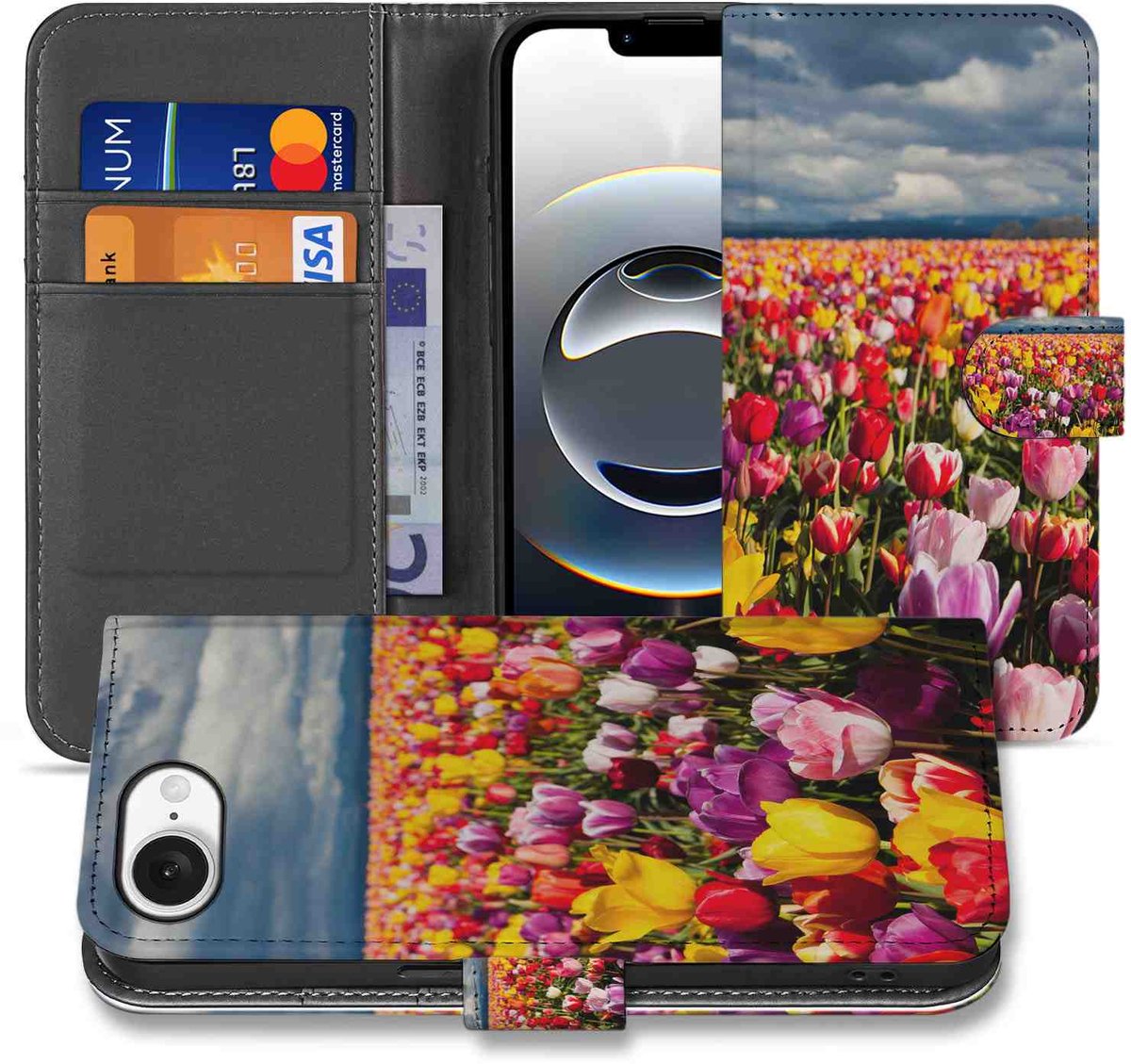 iPhone 16e/17e Hoesje Tulpen