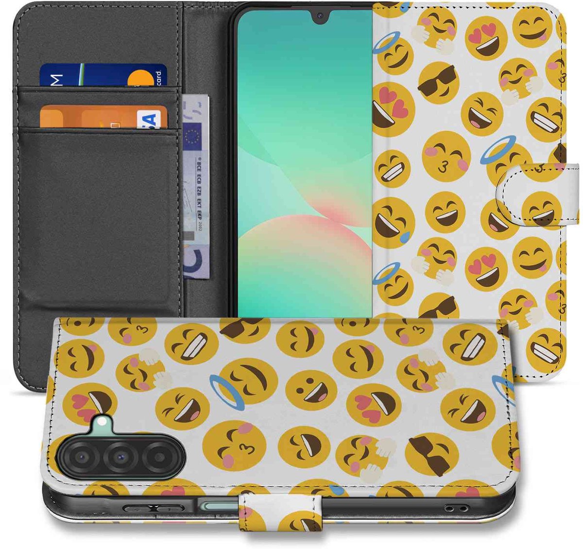 Samsung Galaxy A26 Emoji Book Case