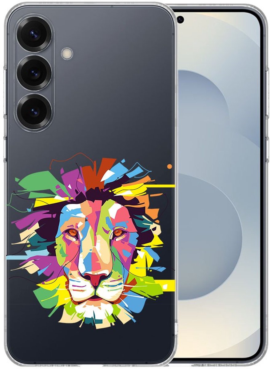 TPU Hoesje Samsung Galaxy S25 Plus - Lion Color Backcover