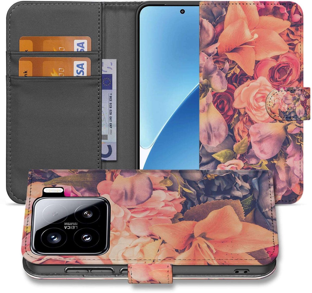 Xiaomi 15 Hoesje Bosje Bloemen