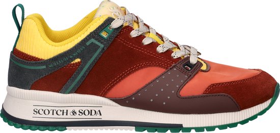 Baskets homme Scotch & Soda Vivex - Brick - Pointure 41