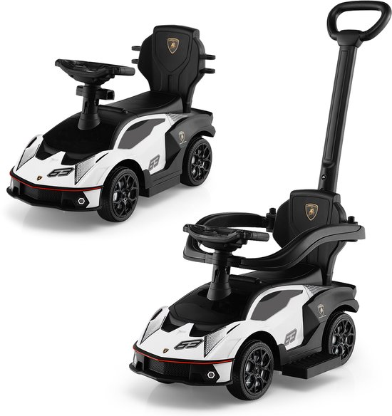 Mercedes-Benz Glijauto Glijvoertuig met Opbergruimte Onder de Zitting Schuifwagen met Claxon en