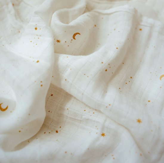 Little Dutch Little Goose Swaddle Doeken - 2 Stuks - 70 x 70 cm - Hydrofiel van Little Dutch — afbeelding 2