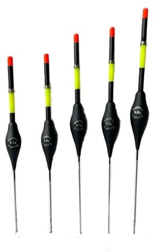 Reniers Fishing Dobber Alloise – Klassieke Allround Pen voor Karper, Brasem en Witvis - Maat : 0.60gr