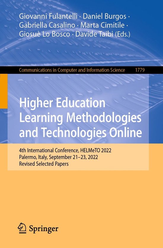 Springer Nature Proceedings Computer Science - Higher Educat ... - cover