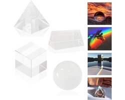 Prism venster - prisma breking - glazen prisma - prisma voor ophangen - prisma kristal set - licht prisma - prisma fotografie - prisma driehoekig - prisma kristal piramide