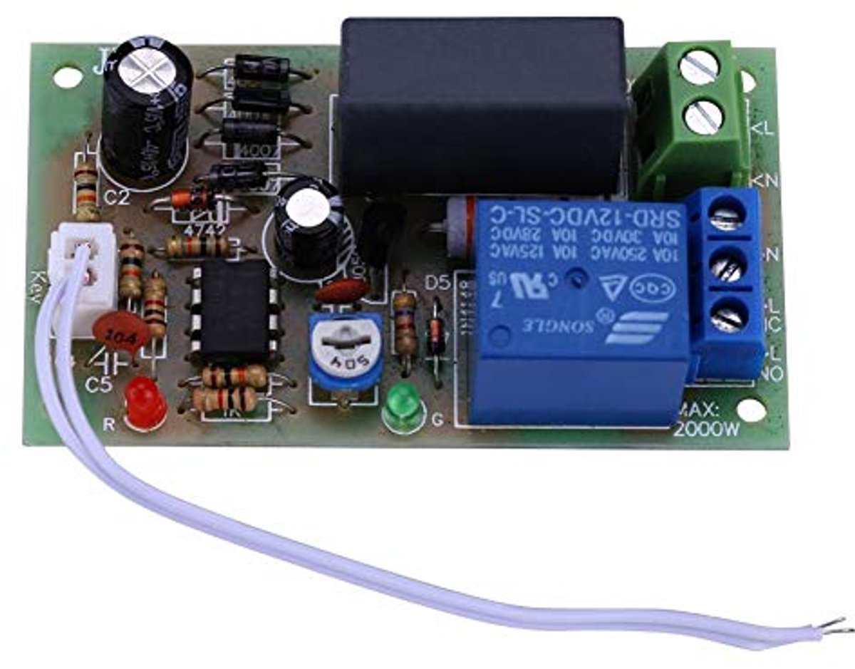 Verstelbare Timer Module voor Uitschakelen - 1 seconde tot 5 minuten Vertraging