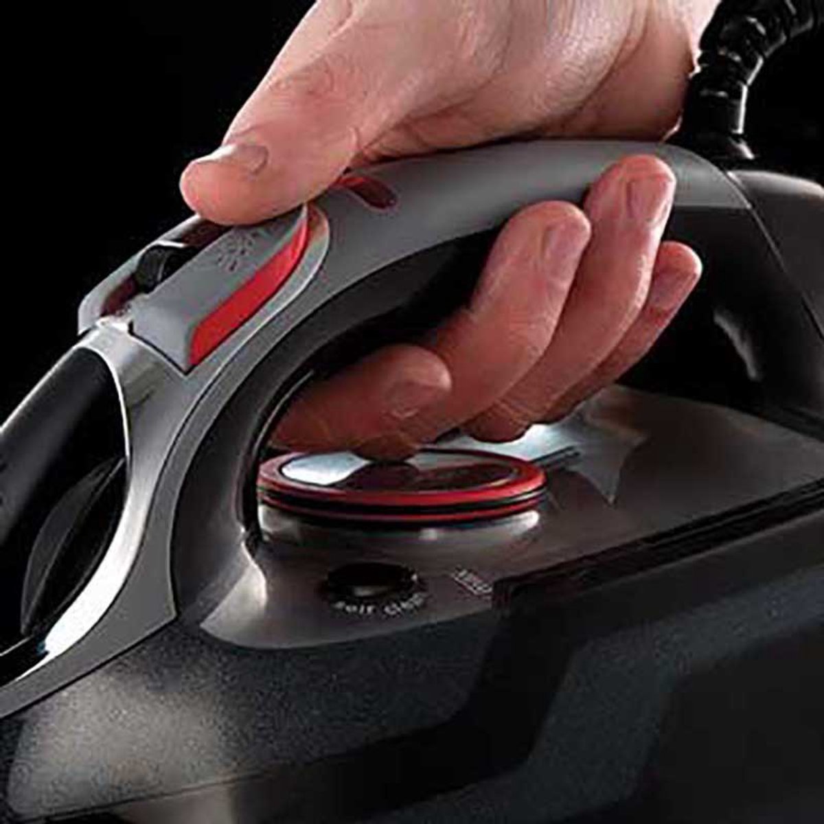 Russell Hobb Stoomstrijkijzer s [3100W, 210 g Steam Boost] Powersteam Ultra Pro (geïnfuseerd keramiek, 350 ml tank, zelfreinigend, anti-kalk en druppelvrij, continue stoom 70 g/min) 28630-56