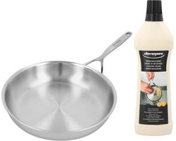 Demeyere Multiline 7 Koekenpan - 28 cm met gratis reinigingscrème